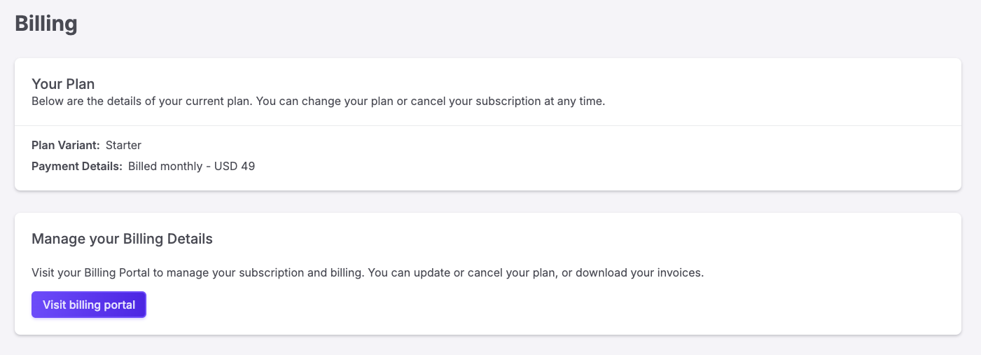 Customer Portal